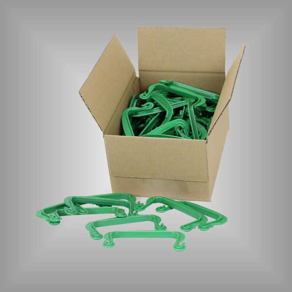 Paketträger Kunststoff grün